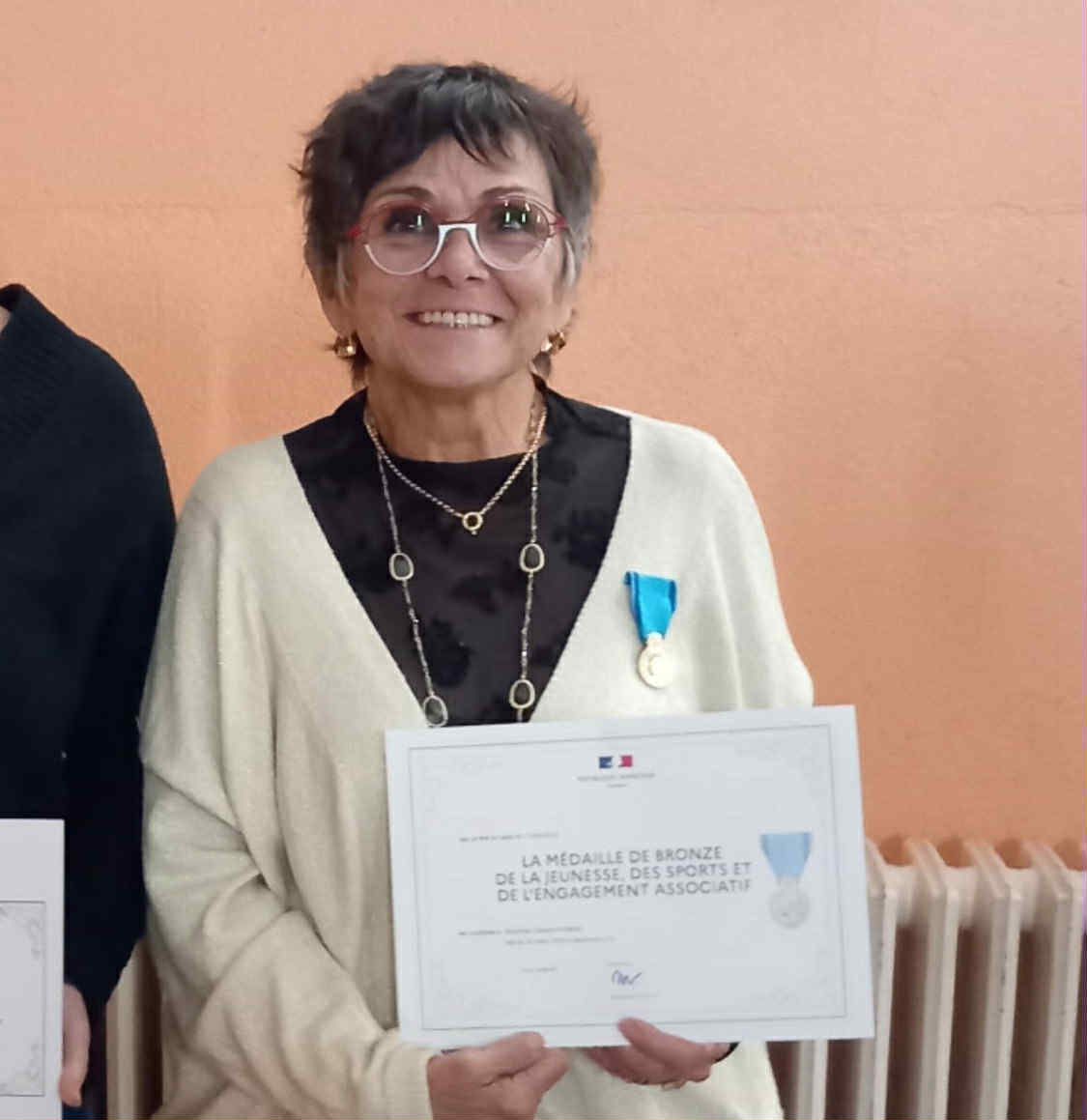 photo de l'actualité Une médaille de Bronze pour Claude